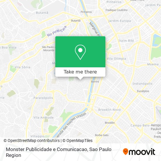 Monster Publicidade e Comunicacao map