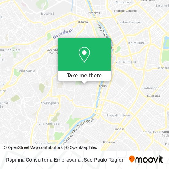 Rspinna Consultoria Empresarial map