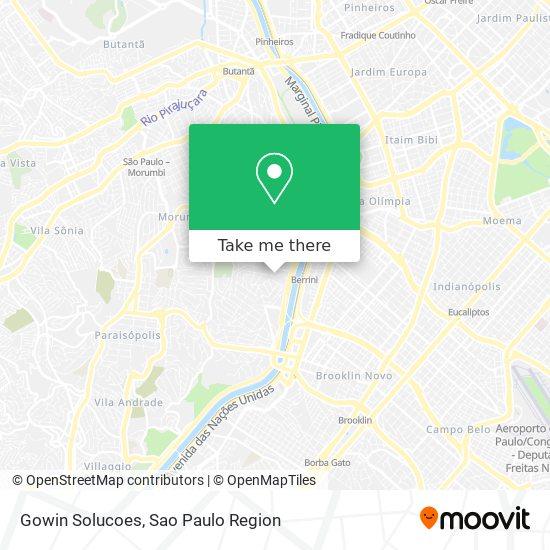 Gowin Solucoes map