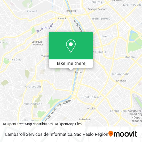 Mapa Lambaroli Servicos de Informatica