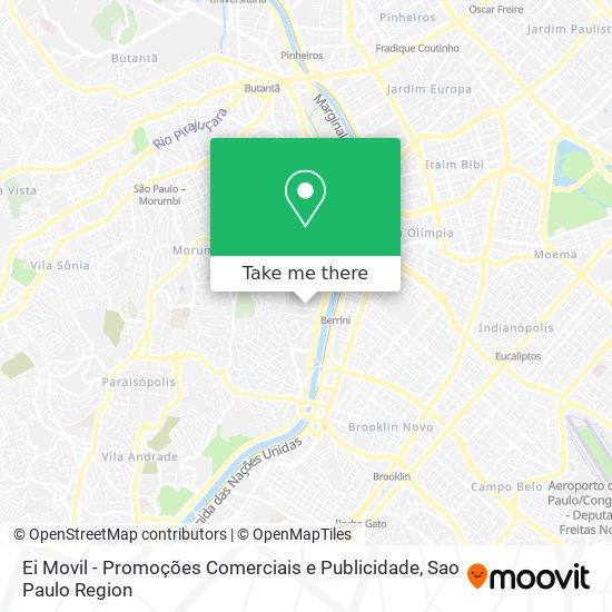 Mapa Ei Movil - Promoções Comerciais e Publicidade