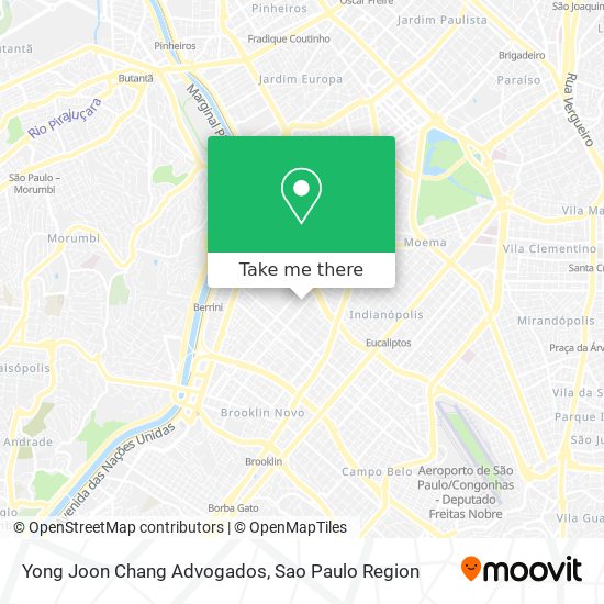 Mapa Yong Joon Chang Advogados