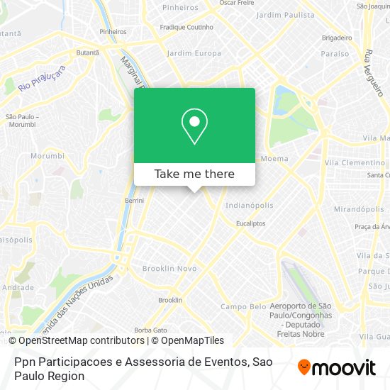 Ppn Participacoes e Assessoria de Eventos map