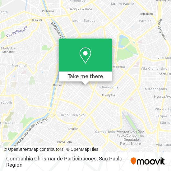 Companhia Chrismar de Participacoes map