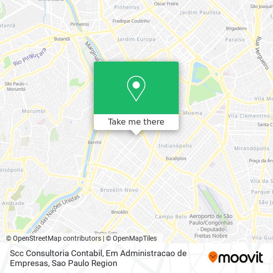 Scc Consultoria Contabil, Em Administracao de Empresas map