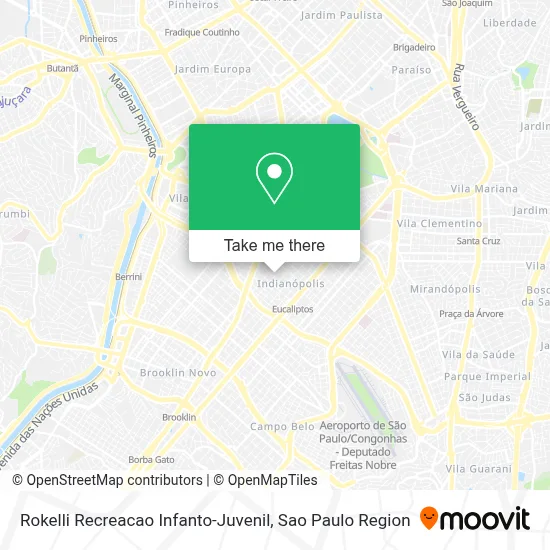 Rokelli Recreacao Infanto-Juvenil map