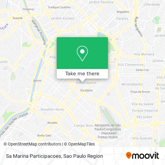 Sa Marina Participacoes map