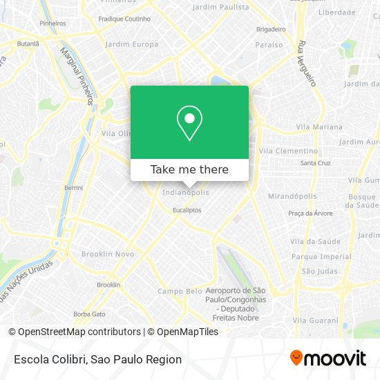 Escola Colibri map