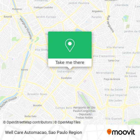 Mapa Well Care Automacao