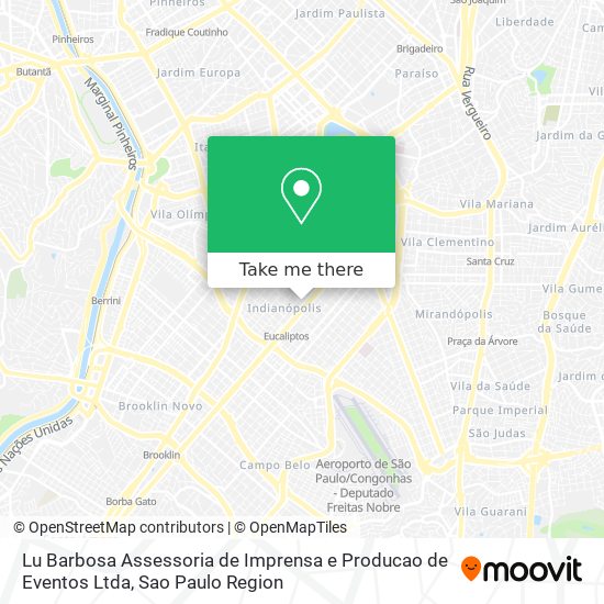 Lu Barbosa Assessoria de Imprensa e Producao de Eventos Ltda map