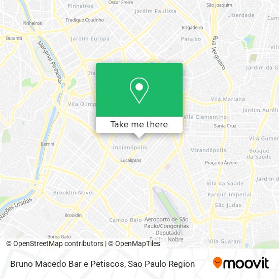 Bruno Macedo Bar e Petiscos map