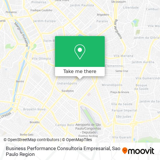 Mapa Business Performance Consultoria Empresarial