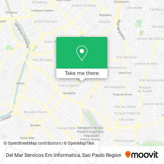 Mapa Del Mar Servicos Em Informatica