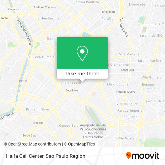 Haifa Call Center map