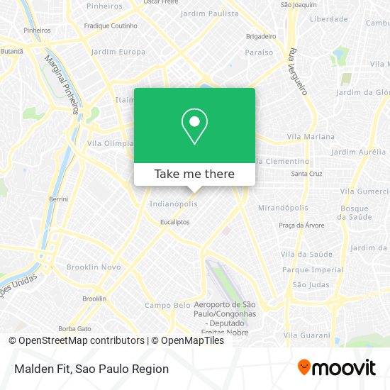 Malden Fit map