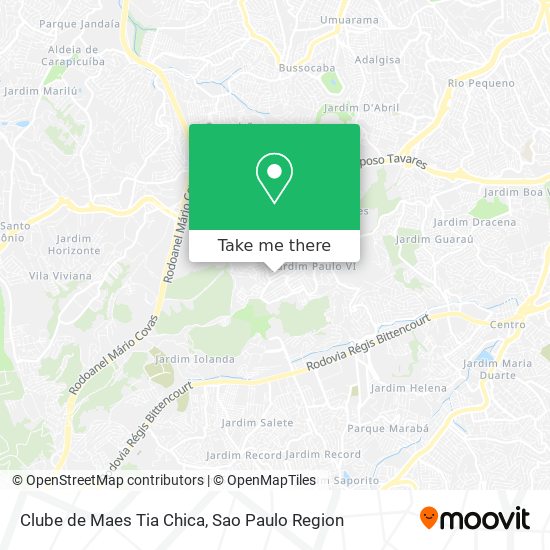 Clube de Maes Tia Chica map