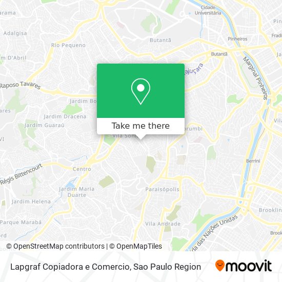 Lapgraf Copiadora e Comercio map