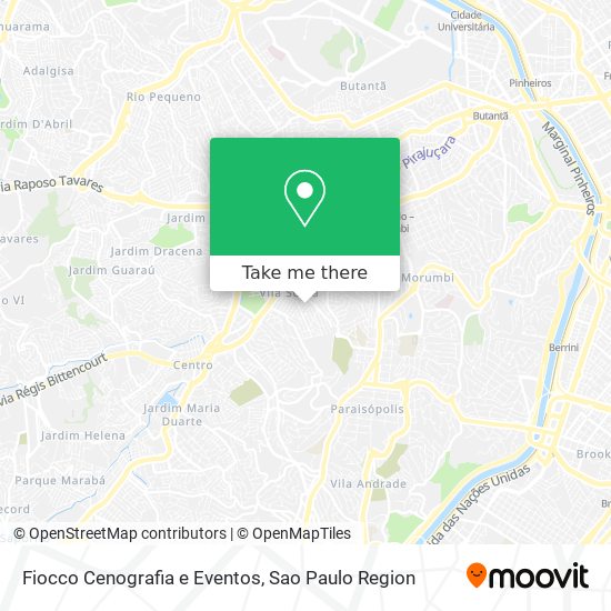 Fiocco Cenografia e Eventos map