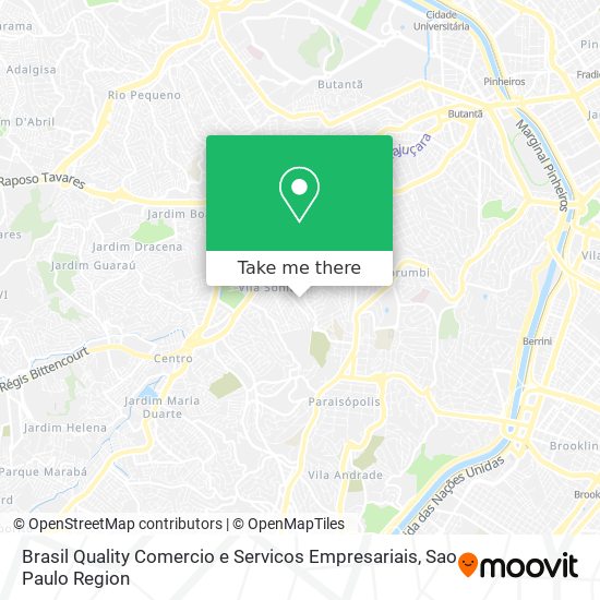 Brasil Quality Comercio e Servicos Empresariais map