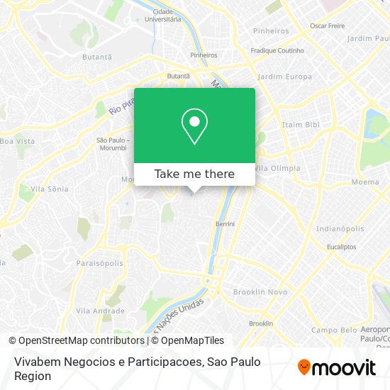 Vivabem Negocios e Participacoes map