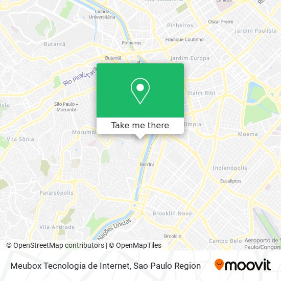 Meubox Tecnologia de Internet map