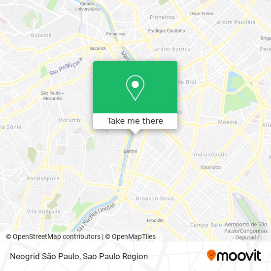 Mapa Neogrid São Paulo