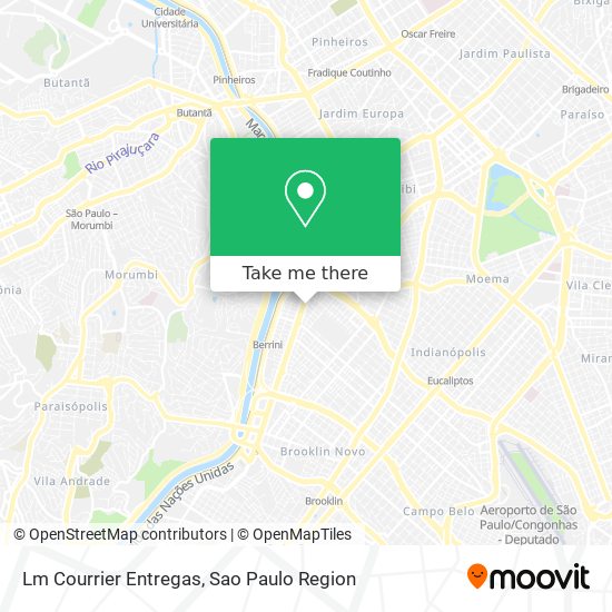 Lm Courrier Entregas map