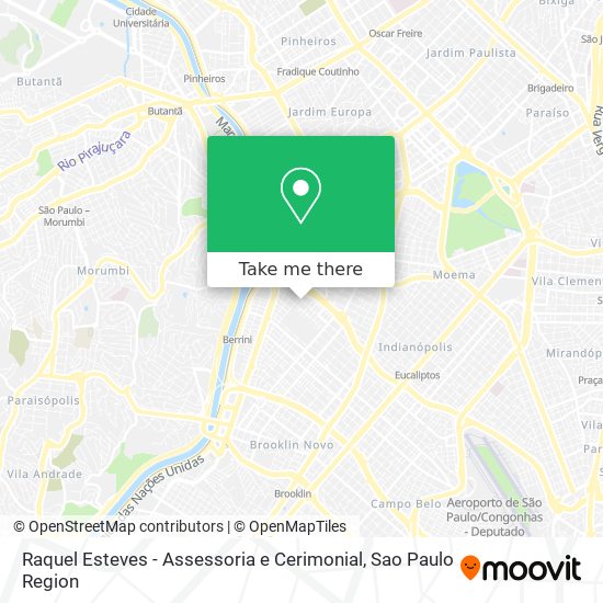 Raquel Esteves - Assessoria e Cerimonial map