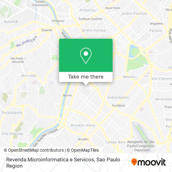 Mapa Revenda Microinformatica e Servicos