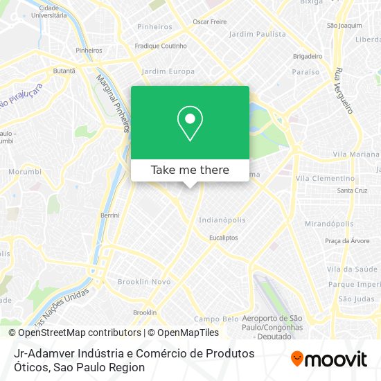 Mapa Jr-Adamver Indústria e Comércio de Produtos Óticos