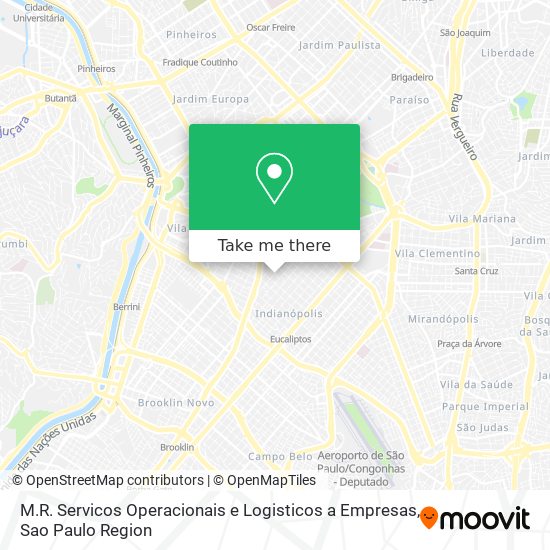 M.R. Servicos Operacionais e Logisticos a Empresas map
