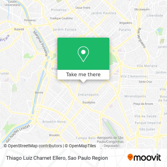 Thiago Luiz Charnet Ellero map