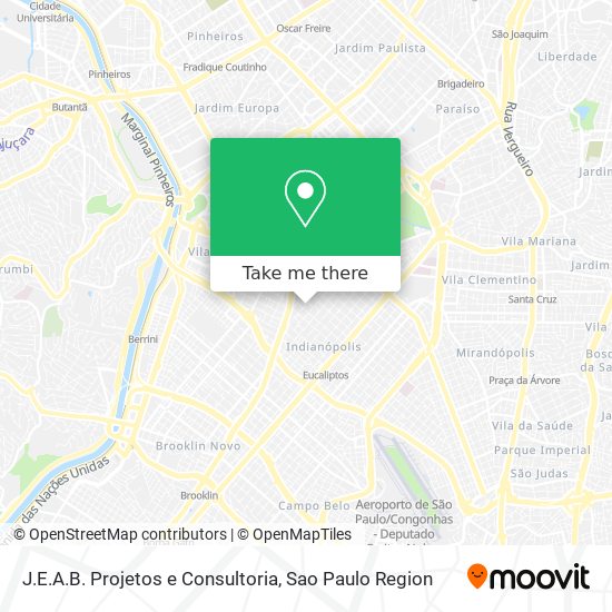 J.E.A.B. Projetos e Consultoria map