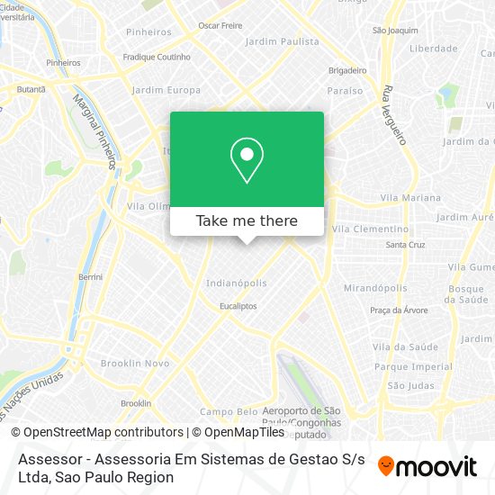 Assessor - Assessoria Em Sistemas de Gestao S / s Ltda map