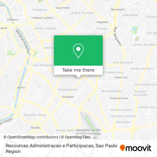 Resources Administracao e Participacao map