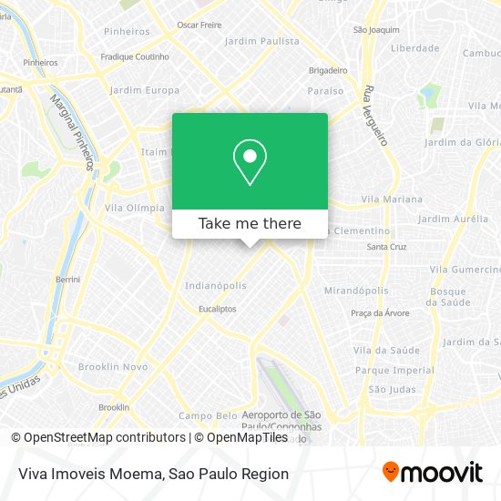 Viva Imoveis Moema map
