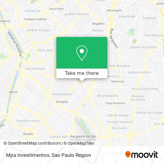 Mpa Investimentos map