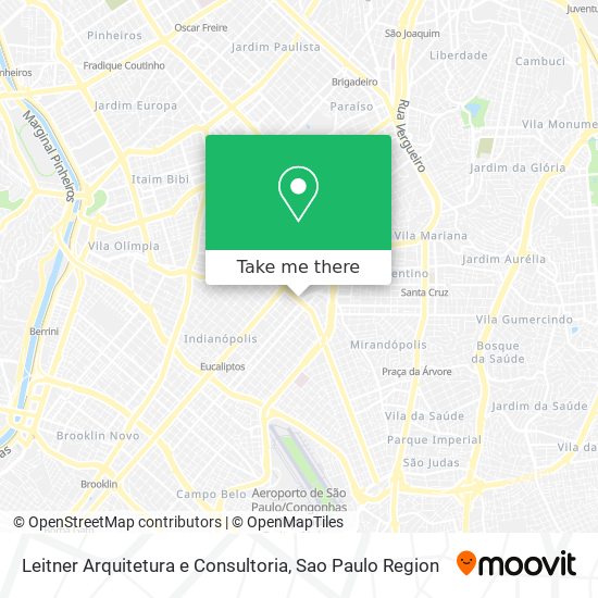 Leitner Arquitetura e Consultoria map