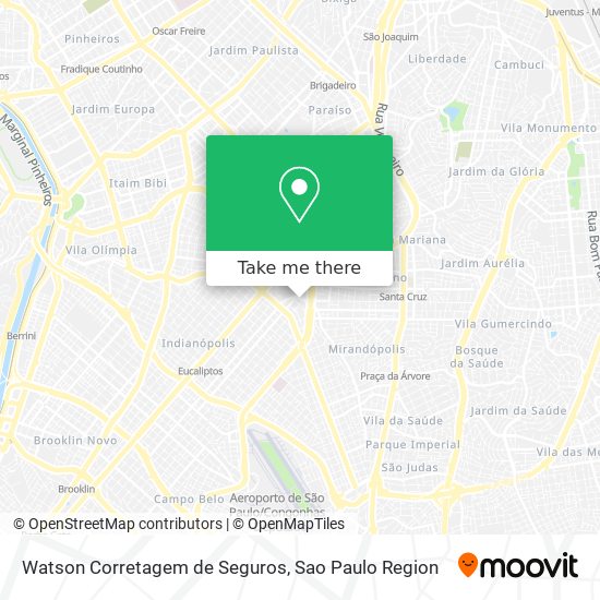 Watson Corretagem de Seguros map