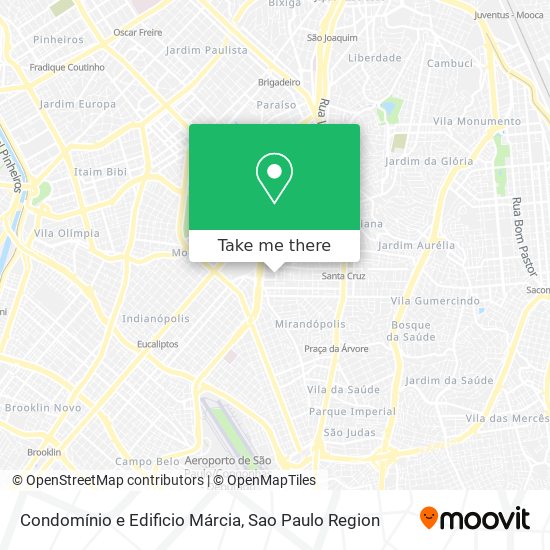 Mapa Condomínio e Edificio Márcia