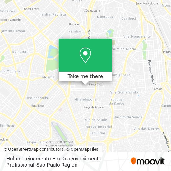 Mapa Holos Treinamento Em Desenvolvimento Profissional