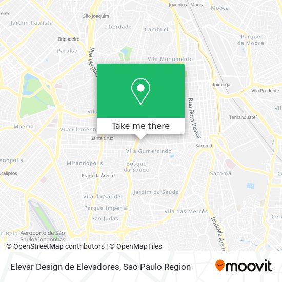 Elevar Design de Elevadores map