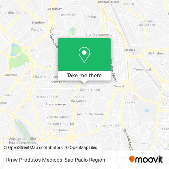 Rmw Produtos Medicos map