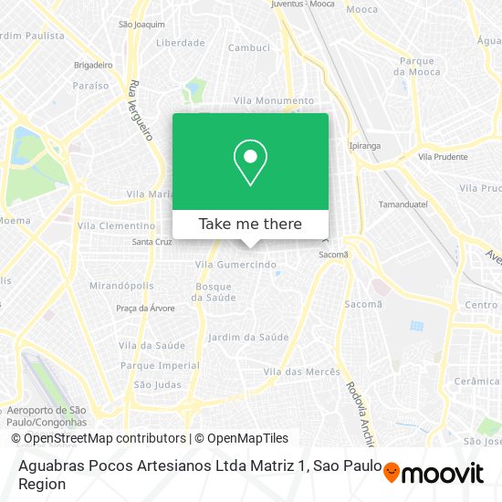 Mapa Aguabras Pocos Artesianos Ltda Matriz 1