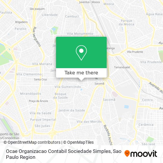 Ocae Organizacao Contabil Sociedade Simples map