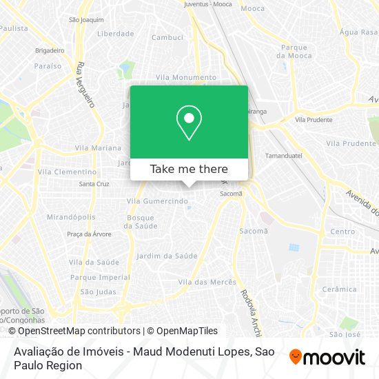 Mapa Avaliação de Imóveis - Maud Modenuti Lopes