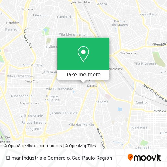 Mapa Elimar Industria e Comercio