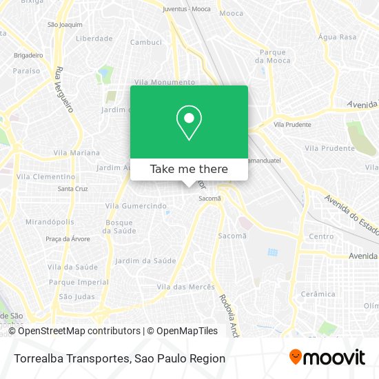 Torrealba Transportes map