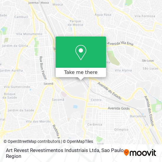 Art Revest Revestimentos Industriais Ltda map