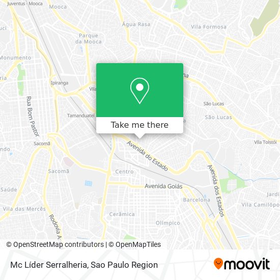 Mc Líder Serralheria map